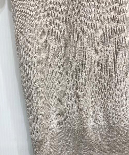 walenode（ウェルノード）walenode (ウェルノード) ミルクファイバーボートネックプルオーバー ベージュ サイズ:1の古着・服飾アイテム