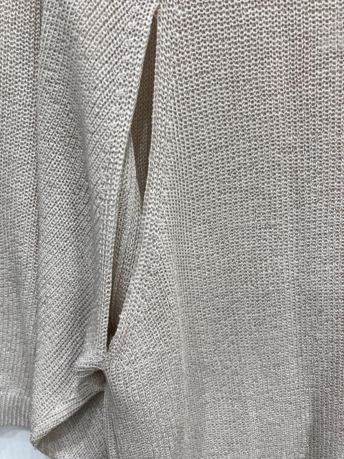 walenode（ウェルノード）walenode (ウェルノード) ミルクファイバーボートネックプルオーバー ベージュ サイズ:1の古着・服飾アイテム