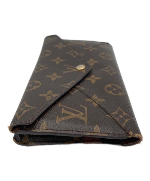LOUIS VUITTON（ルイ ヴィトン）LOUIS VUITTON (ルイ ヴィトン) 長財布 ブラウンの古着・服飾アイテム
