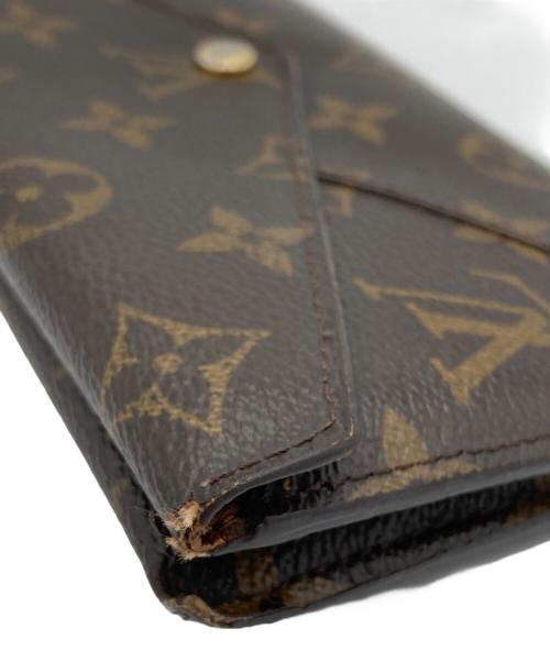 LOUIS VUITTON（ルイ ヴィトン）LOUIS VUITTON (ルイ ヴィトン) 長財布 ブラウンの古着・服飾アイテム
