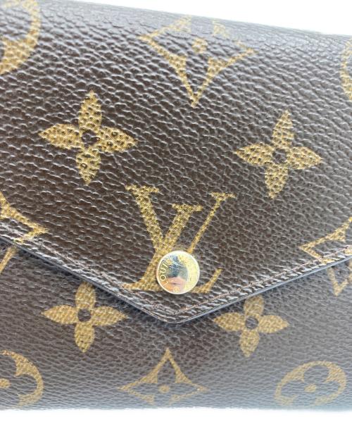 LOUIS VUITTON（ルイ ヴィトン）LOUIS VUITTON (ルイ ヴィトン) 長財布 ブラウンの古着・服飾アイテム