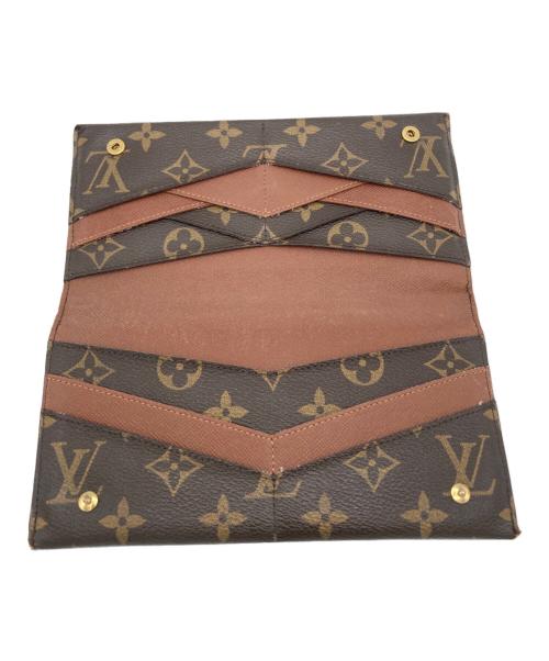 LOUIS VUITTON（ルイ ヴィトン）LOUIS VUITTON (ルイ ヴィトン) 長財布 ブラウンの古着・服飾アイテム