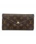 LOUIS VUITTON（ルイ ヴィトン）の古着「長財布」｜ブラウン