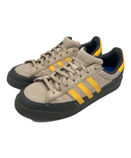 adidas（アディダス）adidas (アディダス) POP TRADING COMPANY (ポップトレーディングカンパニー) POP CAMPUS ADV グレー サイズ:27.5㎝の古着・服飾アイテム