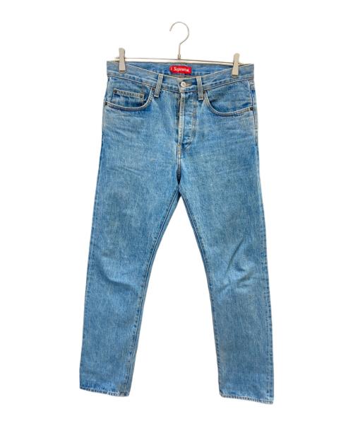 SUPREME（シュプリーム）Supreme (シュプリーム) スリムストレートデニムパンツ インディゴ サイズ:SIZE 76cm (W30)の古着・服飾アイテム