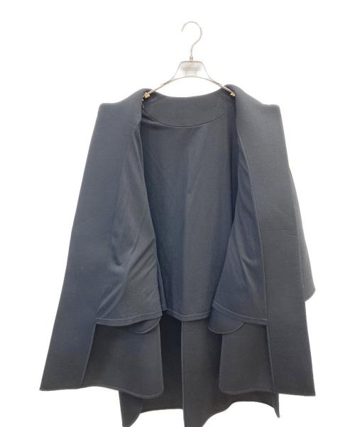 trefle+1（トレフルプラスワン）trefle+1 (トレフルプラスワン) pearlボンディングコート ブラック サイズ:表示なしの古着・服飾アイテム