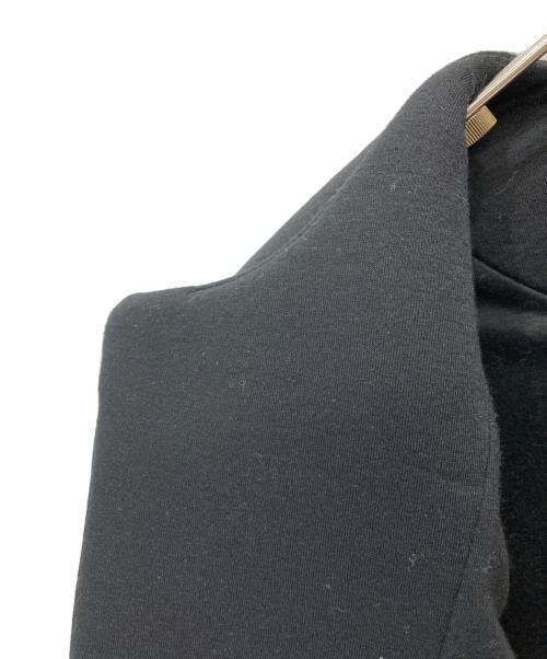 trefle+1（トレフルプラスワン）trefle+1 (トレフルプラスワン) pearlボンディングコート ブラック サイズ:表示なしの古着・服飾アイテム