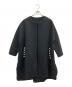 trefle+1（トレフルプラスワン）の古着「pearlボンディングコート」｜ブラック