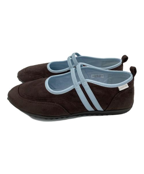 STAND OIL（スタンドオイル）STAND OIL (スタンドオイル) Strap Mary Jane Sneakers ブラウン サイズ:240の古着・服飾アイテム