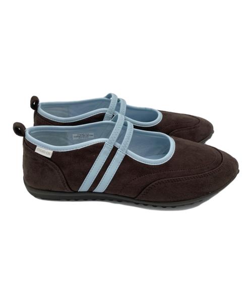 STAND OIL（スタンドオイル）STAND OIL (スタンドオイル) Strap Mary Jane Sneakers ブラウン サイズ:240の古着・服飾アイテム