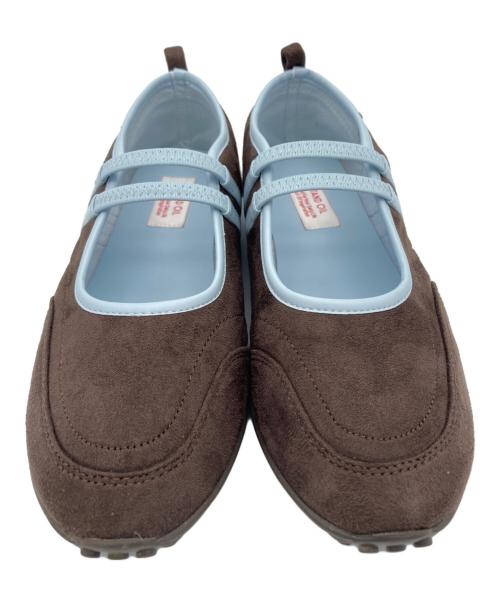 STAND OIL（スタンドオイル）STAND OIL (スタンドオイル) Strap Mary Jane Sneakers ブラウン サイズ:240の古着・服飾アイテム