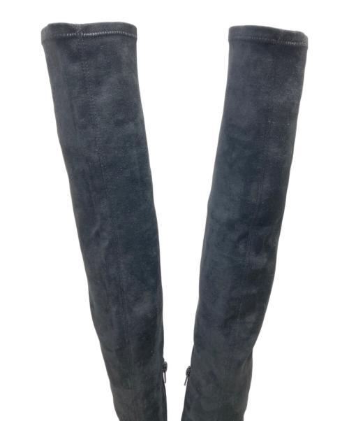 EMODA（エモダ）EMODA (エモダ) スクエアフィットロングブーツ ブラック サイズ:S 未使用品の古着・服飾アイテム