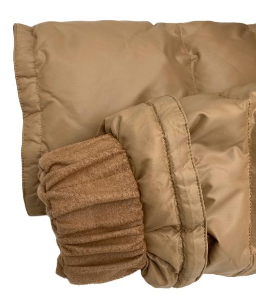 BURBERRY BLUE LABEL（バーバリー ブルー レーベル）BURBERRY BLUE LABEL (バーバリーロンドンブルーレーベル) 裏ノヴァチェックダウンコート ベージュ サイズ:38の古着・服飾アイテム