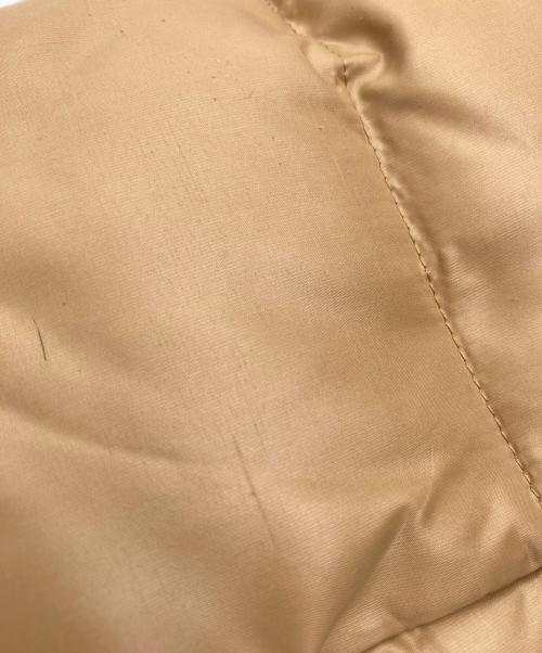 BURBERRY BLUE LABEL（バーバリー ブルー レーベル）BURBERRY BLUE LABEL (バーバリーロンドンブルーレーベル) 裏ノヴァチェックダウンコート ベージュ サイズ:38の古着・服飾アイテム