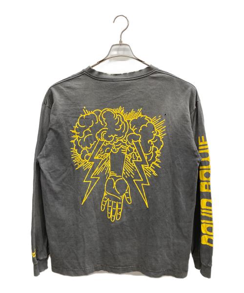 SAINT MICHAEL（セントマイケル）SAINT MICHAEL (セントマイケル) David Bowie DB-LS-TEE グレー サイズ:XLの古着・服飾アイテム