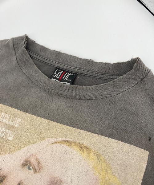 SAINT MICHAEL（セントマイケル）SAINT MICHAEL (セントマイケル) David Bowie DB-LS-TEE グレー サイズ:XLの古着・服飾アイテム