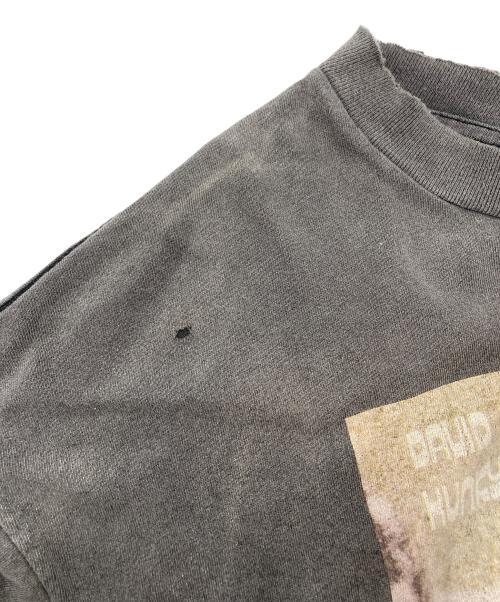 SAINT MICHAEL（セントマイケル）SAINT MICHAEL (セントマイケル) David Bowie DB-LS-TEE グレー サイズ:XLの古着・服飾アイテム