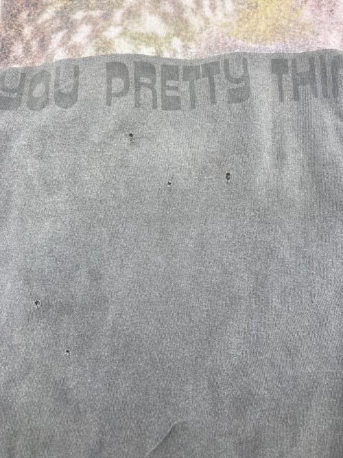 SAINT MICHAEL（セントマイケル）SAINT MICHAEL (セントマイケル) David Bowie DB-LS-TEE グレー サイズ:XLの古着・服飾アイテム