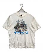 SAINT MICHAELセントマイケル）の古着「SUMEER WARS GEEKS RULE SS TEE」｜ネイビー