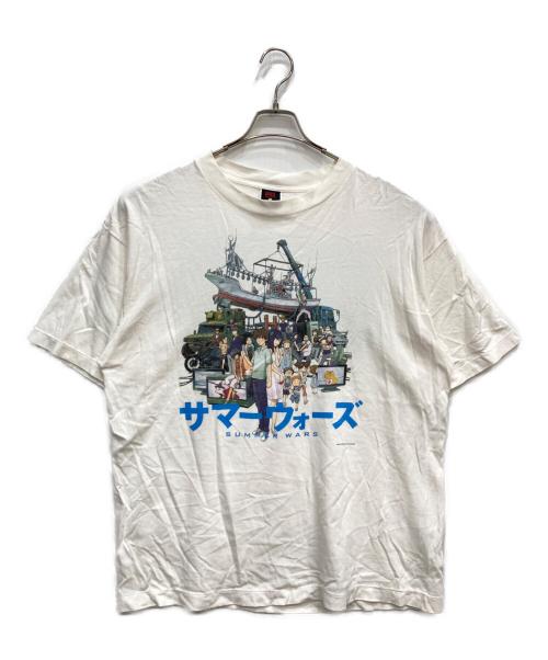 SAINT MICHAEL（セントマイケル）SAINT MICHAEL (セントマイケル) SUMEER WARS GEEKS RULE SS TEE ネイビー サイズ:Ⅼの古着・服飾アイテム