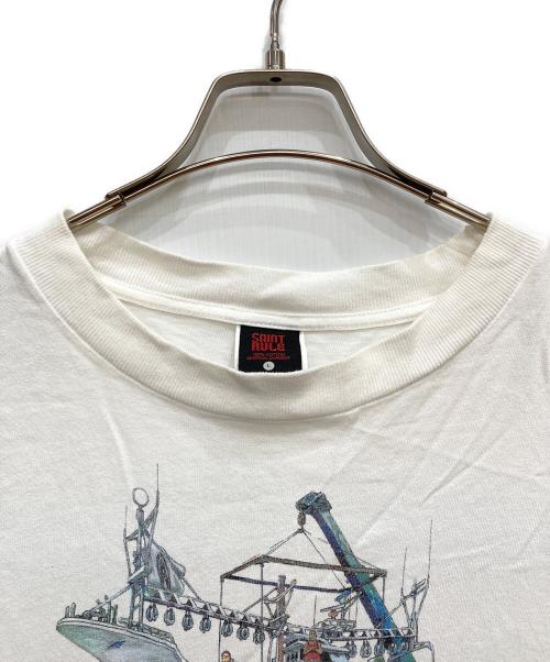 SAINT MICHAEL（セントマイケル）SAINT MICHAEL (セントマイケル) SUMEER WARS GEEKS RULE SS TEE ネイビー サイズ:Ⅼの古着・服飾アイテム