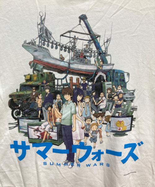 SAINT MICHAEL（セントマイケル）SAINT MICHAEL (セントマイケル) SUMEER WARS GEEKS RULE SS TEE ネイビー サイズ:Ⅼの古着・服飾アイテム