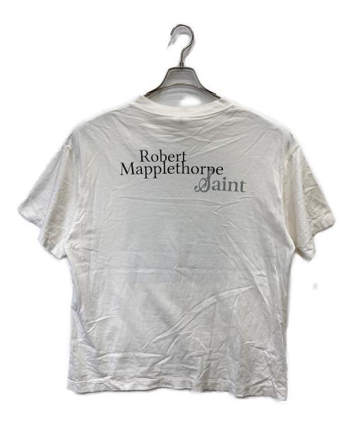 SAINT MICHAEL（セントマイケル）SAINT MICHAEL (セントマイケル) Robert Mapplethorpe (ロバート メイプルソープ) MT SS TEE ホワイト サイズ:Ⅼの古着・服飾アイテム