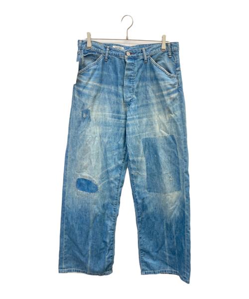 JOURNAL STANDARD relume（ジャーナルスタンダード レリューム）JOURNAL STANDARD relume (ジャーナルスタンダード レリューム) AUTHEN (オーセン) VINTAGE WIDE LEG LW インディゴ サイズ:W33 未使用品の古着・服飾アイテム