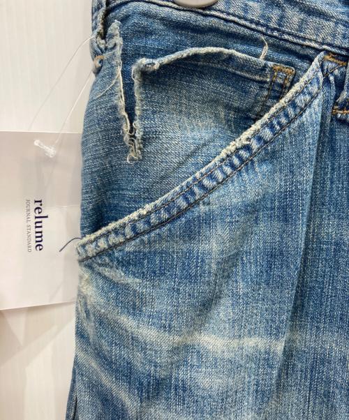 JOURNAL STANDARD relume（ジャーナルスタンダード レリューム）JOURNAL STANDARD relume (ジャーナルスタンダード レリューム) AUTHEN (オーセン) VINTAGE WIDE LEG LW インディゴ サイズ:W33 未使用品の古着・服飾アイテム