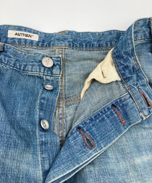 JOURNAL STANDARD relume（ジャーナルスタンダード レリューム）JOURNAL STANDARD relume (ジャーナルスタンダード レリューム) AUTHEN (オーセン) VINTAGE WIDE LEG LW インディゴ サイズ:W33 未使用品の古着・服飾アイテム