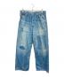 JOURNAL STANDARD relume（ジャーナルスタンダード レリューム）の古着「VINTAGE WIDE LEG LW」｜インディゴ