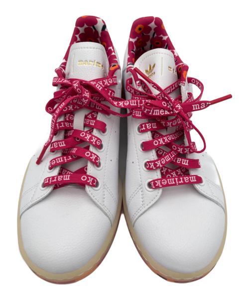 adidas Originals（アディダスオリジナル）adidas Originals (アディダスオリジナル) marimekko (マリメッコ) 別注STAN SMITH ピンク サイズ:24.5cmの古着・服飾アイテム