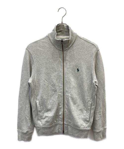 POLO RALPH LAUREN（ポロ・ラルフローレン）POLO RALPH LAUREN (ポロ・ラルフローレン) フルジップスウェット グレー サイズ:Lの古着・服飾アイテム