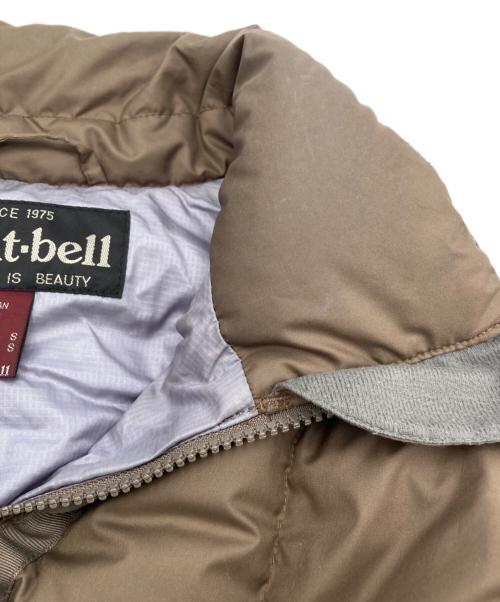 mont-bell（モンベル）mont-bell (モンベル) トラベルダウンコート ブラウン サイズ:Mの古着・服飾アイテム