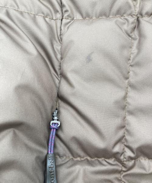 mont-bell（モンベル）mont-bell (モンベル) トラベルダウンコート ブラウン サイズ:Mの古着・服飾アイテム