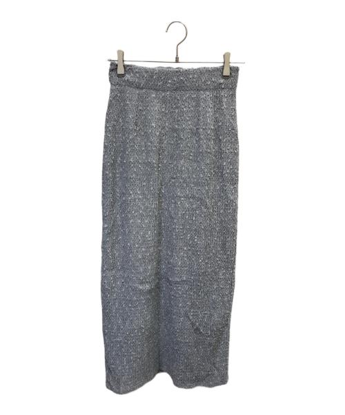MANOF（マノフ）MANOF (マノフ) シャーリングレースナロースカート グレー サイズ:M 未使用品の古着・服飾アイテム