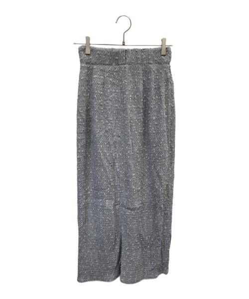 MANOF（マノフ）MANOF (マノフ) シャーリングレースナロースカート グレー サイズ:M 未使用品の古着・服飾アイテム