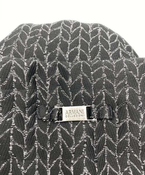 ARMANI COLLEZIONI（アルマーニ コレツィオーニ）ARMANI COLLEZIONI (アルマーニ コレツィオーニ) 中綿ジャケット ブラック サイズ:Ⅼの古着・服飾アイテム