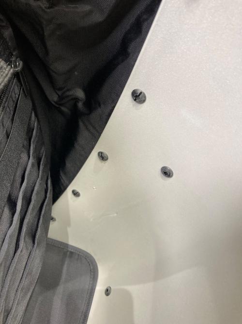 BOBLBE-E（ボブルビー）BOBLBE-E (ボブルビー) 「megalopolis」リュック シルバー サイズ:表示なしの古着・服飾アイテム