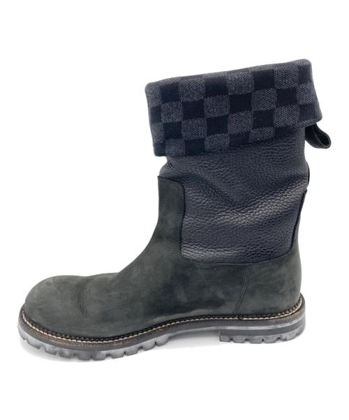 LOUIS VUITTON（ルイ ヴィトン）LOUIS VUITTON (ルイ ヴィトン) ペコスブーツ ブラック サイズ:UK 7 1/2の古着・服飾アイテム