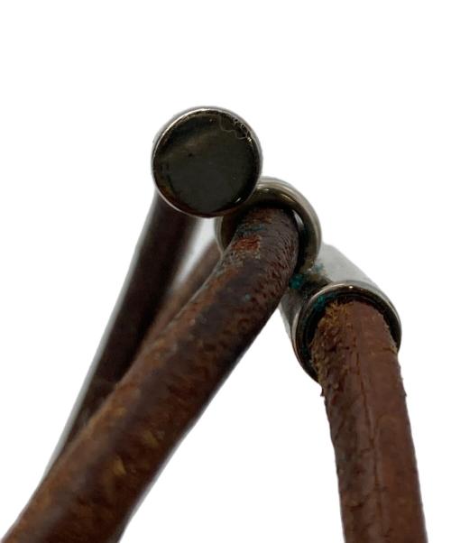 HERMES（エルメス）HERMES (エルメス) トゥルニトレザーブレスレット ブラウンの古着・服飾アイテム