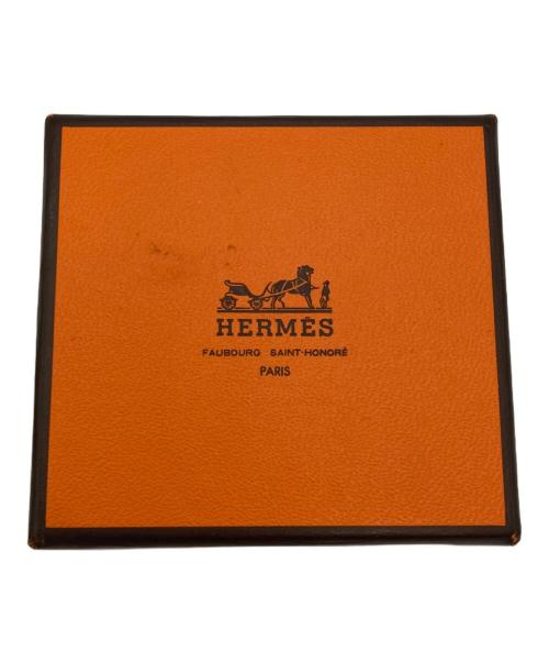 HERMES（エルメス）HERMES (エルメス) トゥルニトレザーブレスレット ブラウンの古着・服飾アイテム