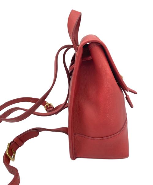 COACH（コーチ）COACH (コーチ) ターンロックミニリュック レッドの古着・服飾アイテム