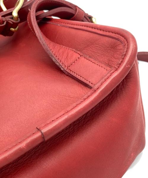 COACH（コーチ）COACH (コーチ) ターンロックミニリュック レッドの古着・服飾アイテム
