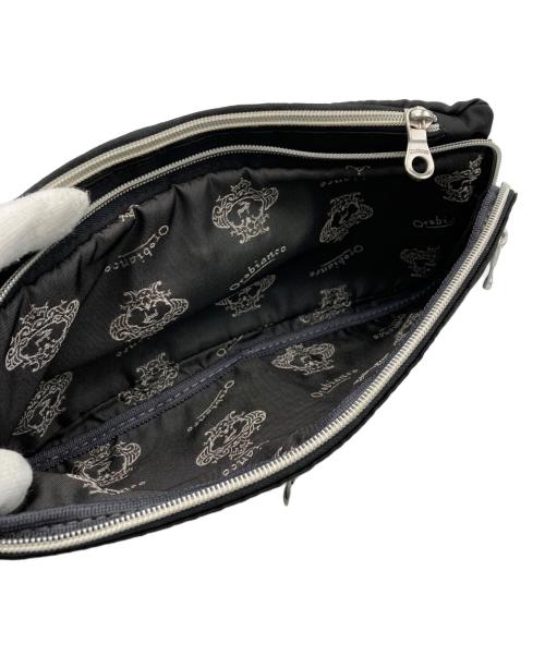Orobianco（オロビアンコ）Orobianco (オロビアンコ) 型押しウエストバッグ ブラックの古着・服飾アイテム