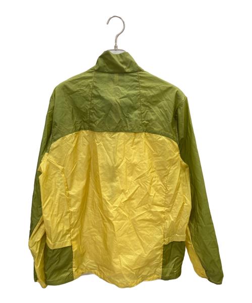 Patagonia（パタゴニア）Patagonia (パタゴニア) フーディニ・スタッシュ・1/2ジップ・プルオーバー グリーン×イエロー サイズ:Ｍの古着・服飾アイテム