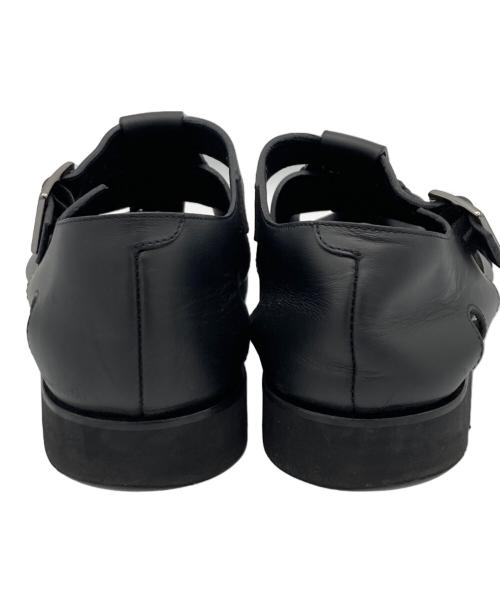 PARABOOT（パラブーツ）PARABOOT (パラブーツ) レザーシューズ ブラック サイズ:26.5cmの古着・服飾アイテム