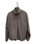 CAPTAINS HELM GOLFキャプテンズヘルム ゴルフ）の古着「DIGNIFIED LOGO FLEECE JACKET」｜ブラウン