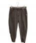 CAPTAINS HELM GOLF（キャプテンズヘルム ゴルフ）の古着「DIGNIFIED LOGO ADJUSTABLE FLEECE PANTS」｜ブラウン