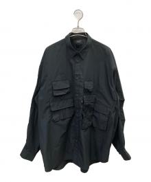 DAIWA PIER39（ダイワ ピア39）の古着「TECH ANGLERS SHIRTS L/S」｜ブラック